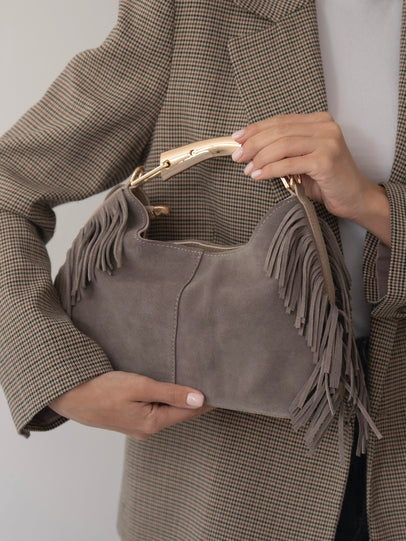 488 - Ženska Torba Od Prave Brušene Kože