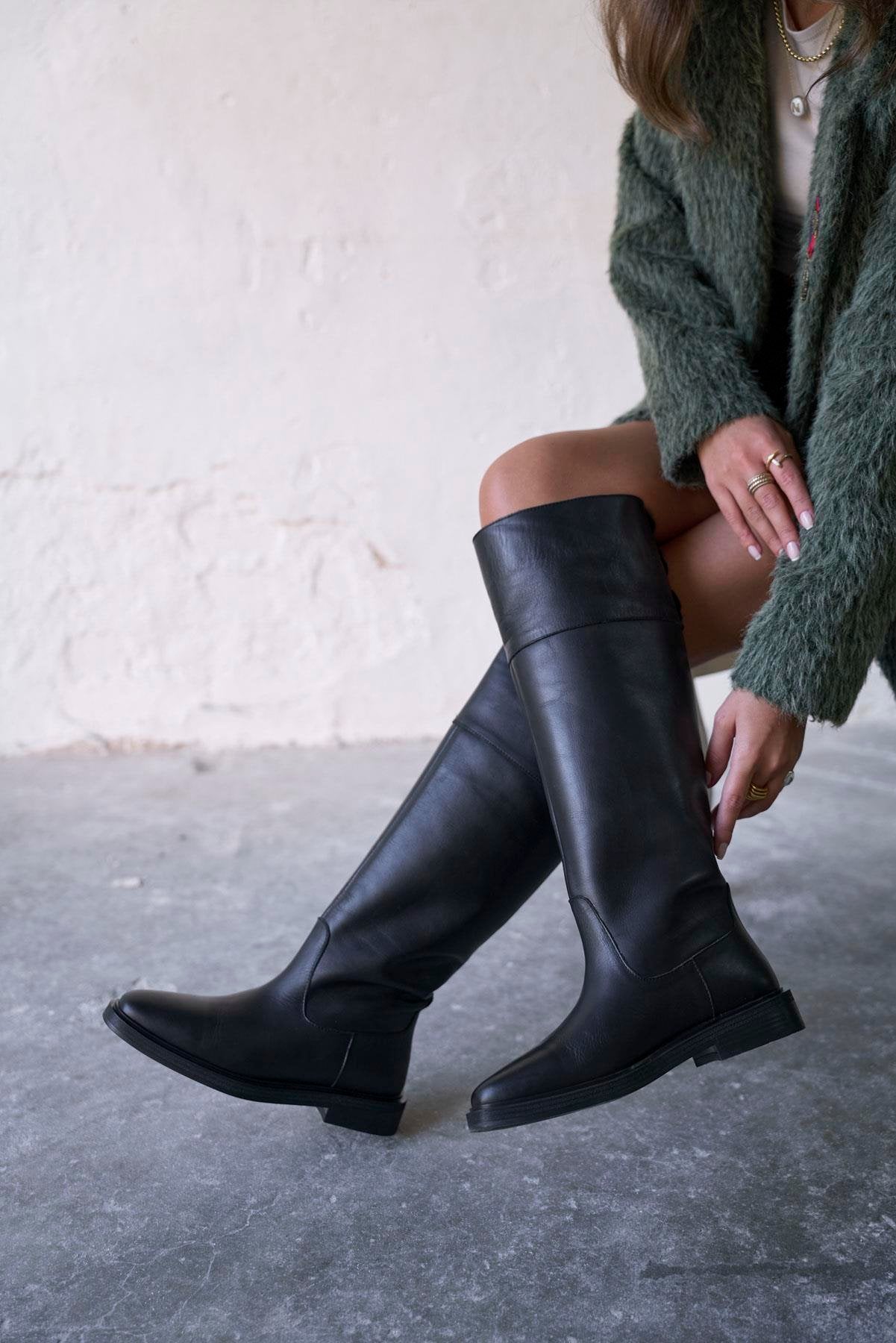 Luno - Kožne Ženske Čizme