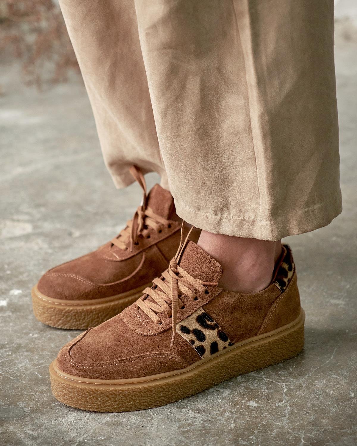 Mikey - Kožne Ženske Patike