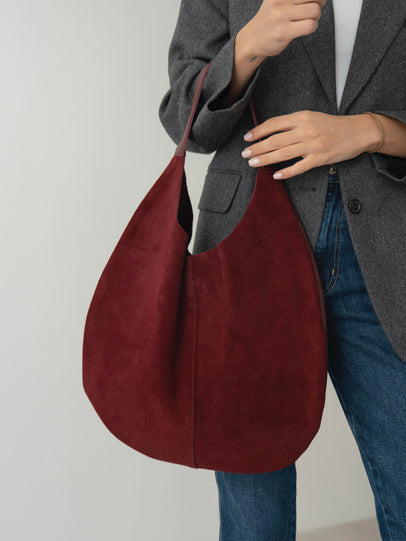 0065 - Ženska Torba Od Prave Brušene Kože