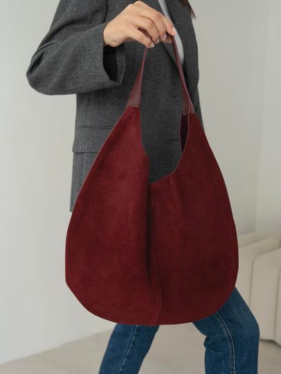 0065 - Ženska Torba Od Prave Brušene Kože