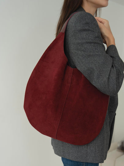 0065 - Ženska Torba Od Prave Brušene Kože