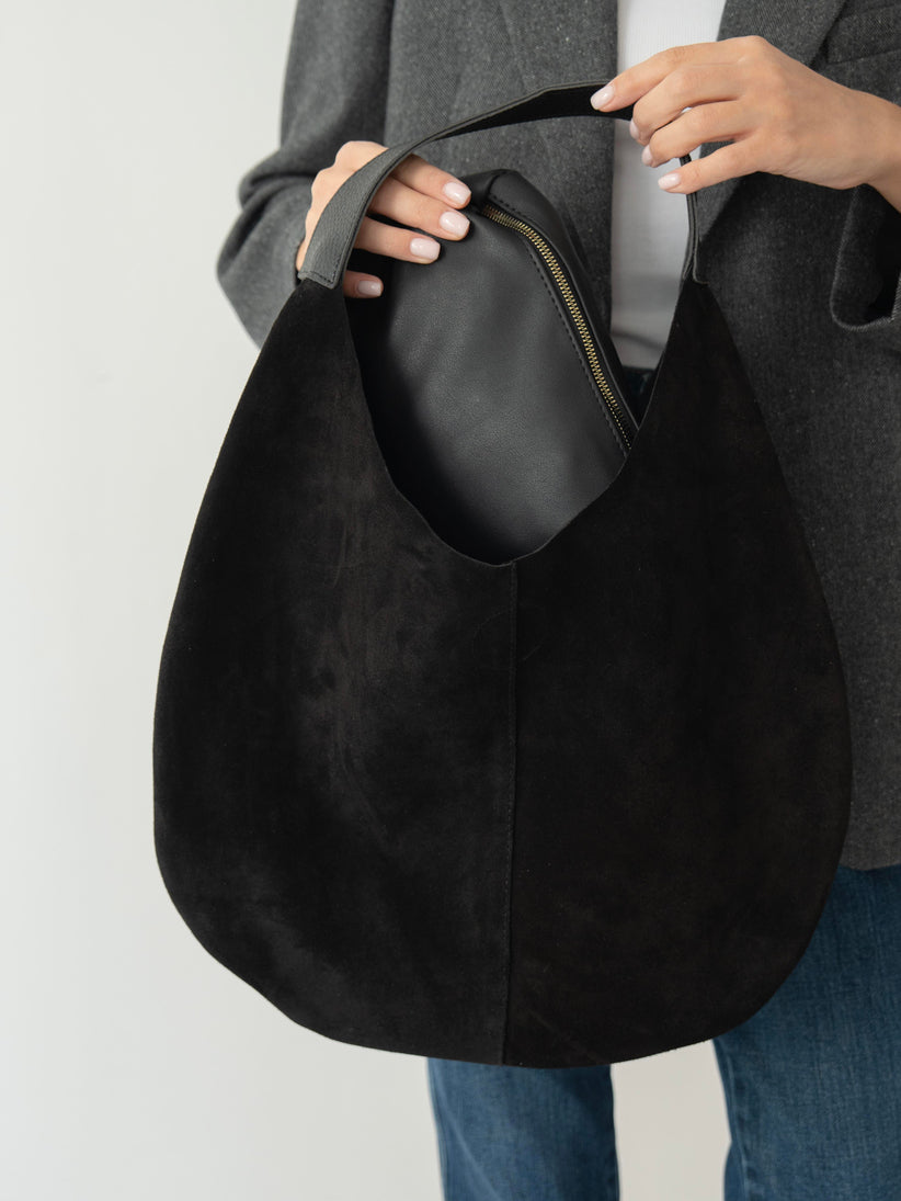 0065 - Ženska Torba Od Prave Brušene Kože