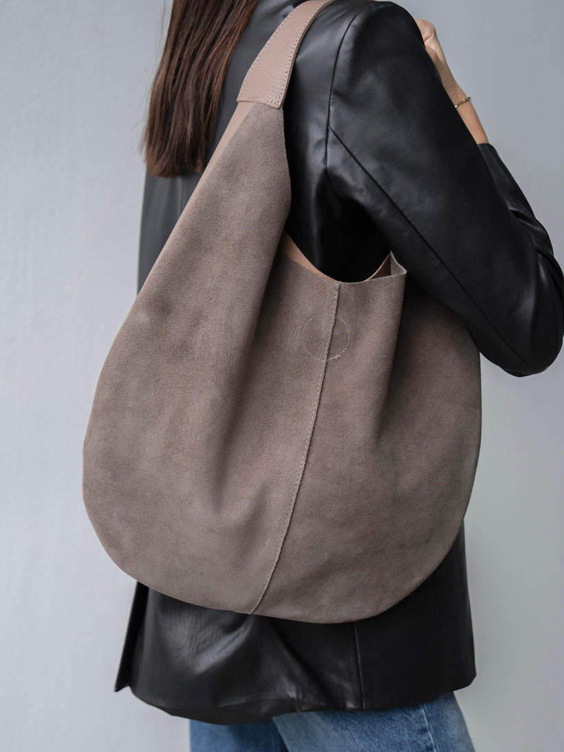 0065 - Ženska Torba Od Prave Brušene Kože