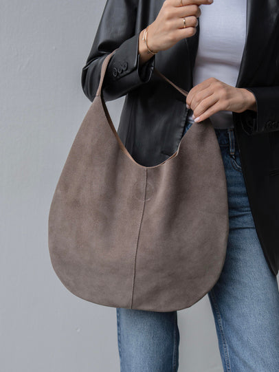 0065 - Ženska Torba Od Prave Brušene Kože