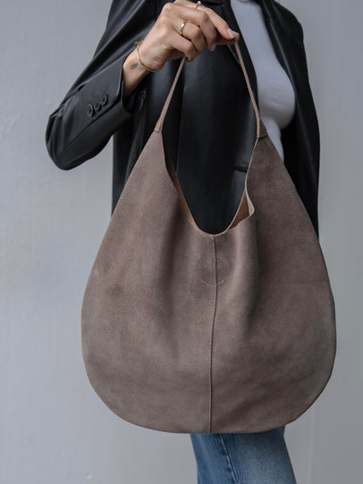 0065 - Ženska Torba Od Prave Brušene Kože