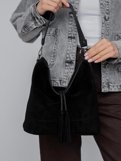 2371- Ženska Torba Od Prave Brušene Kože