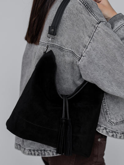 2371- Ženska Torba Od Prave Brušene Kože