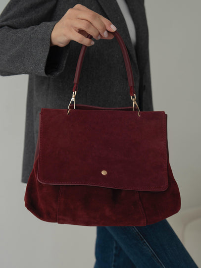 2855 - Ženska Torba Od Prave Brušene Kože