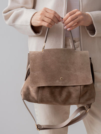 2855 - Ženska Torba Od Prave Brušene Kože