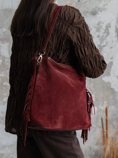 3006 - Ženska torba od prave brušene kože