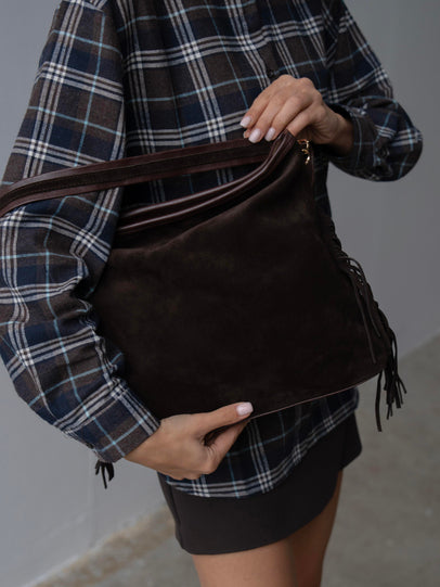 3006 - Ženska torba od prave brušene kože