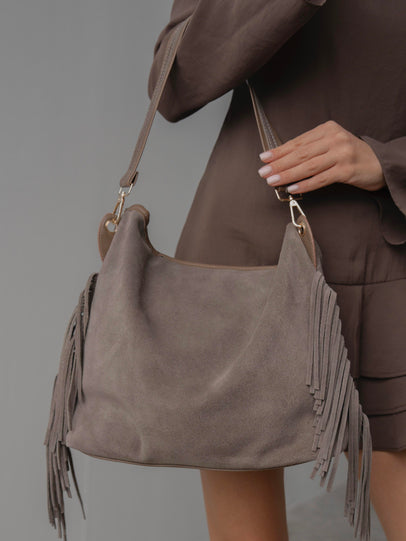 3006 - Ženska torba od prave brušene kože