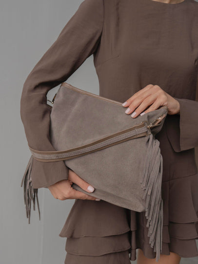 3006 - Ženska torba od prave brušene kože