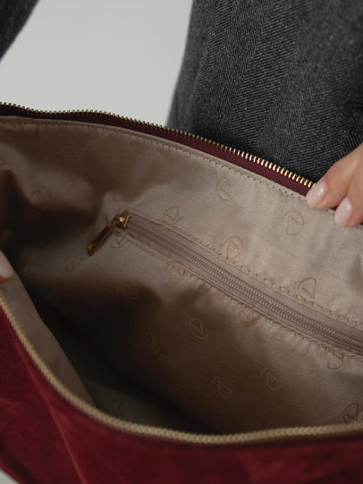 3008 - Ženska Torba Od Prave Brušene Kože