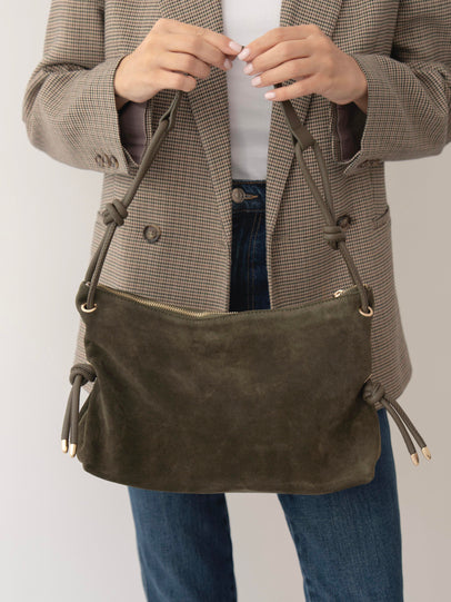 3008 - Ženska Torba Od Prave Brušene Kože