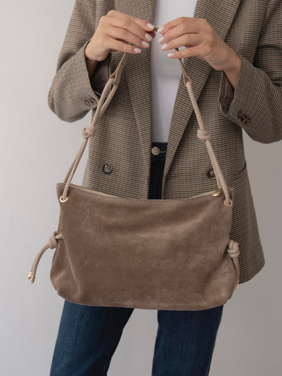 3008 - Ženska Torba Od Prave Brušene Kože