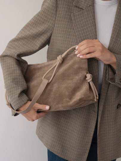 3008 - Ženska Torba Od Prave Brušene Kože