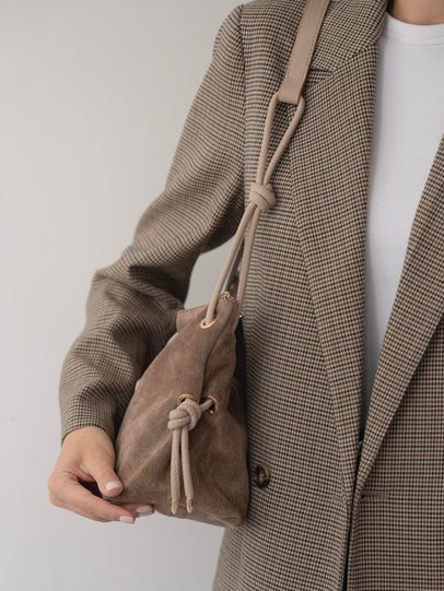 3008 - Ženska Torba Od Prave Brušene Kože