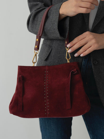 336 - Ženska Torba Od Prave Brušene Kože