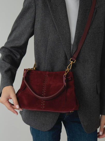 336 - Ženska Torba Od Prave Brušene Kože