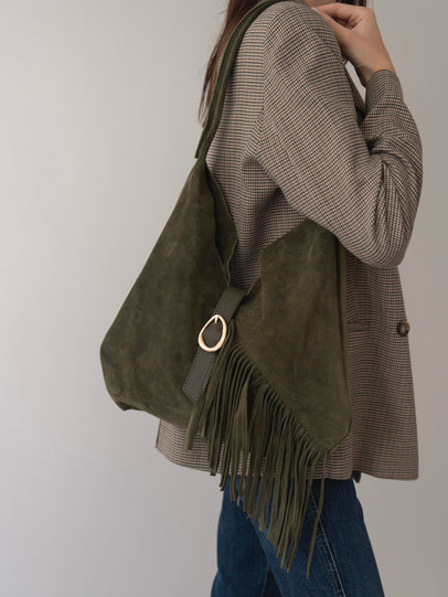 362 - Ženska Torba Od Prave Brušene Kože