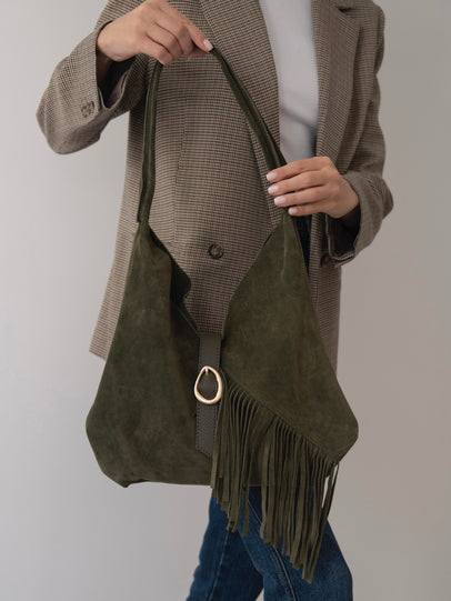 362 - Ženska Torba Od Prave Brušene Kože