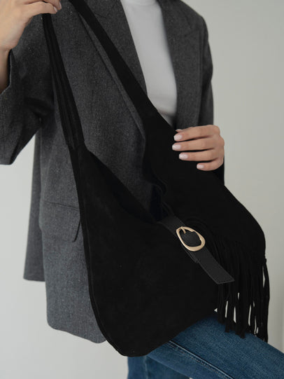 362 - Ženska Torba Od Prave Brušene Kože