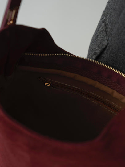 476 - Ženska Torba Od Prave Brušene Kože