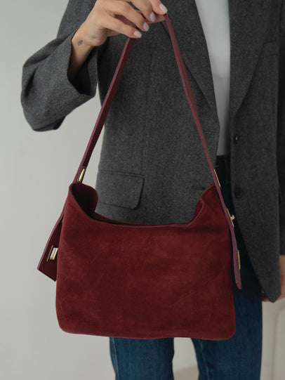 476 - Ženska Torba Od Prave Brušene Kože