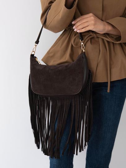 481 - Ženska Torba Od Prave Brušene Kože