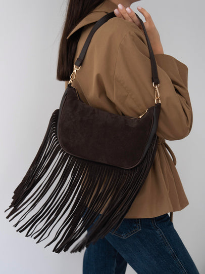 481 - Ženska Torba Od Prave Brušene Kože