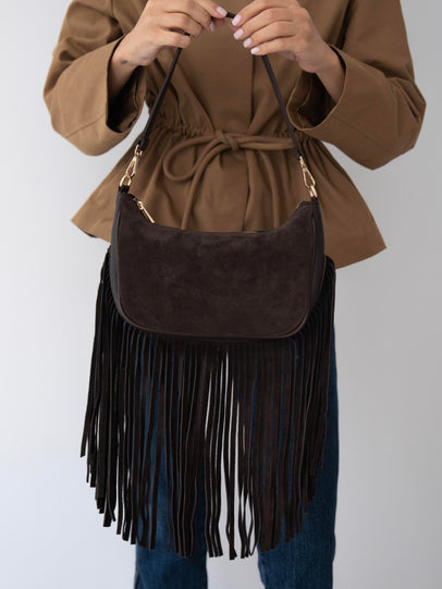 481 - Ženska Torba Od Prave Brušene Kože