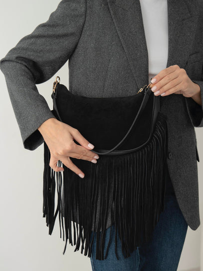 481 - Ženska Torba Od Prave Brušene Kože