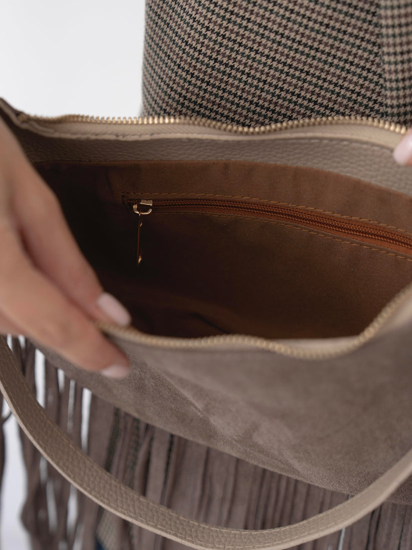 481 - Ženska Torba Od Prave Brušene Kože