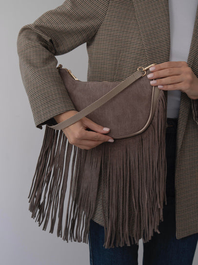 481 - Ženska Torba Od Prave Brušene Kože