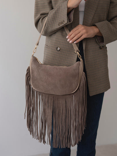 481 - Ženska Torba Od Prave Brušene Kože