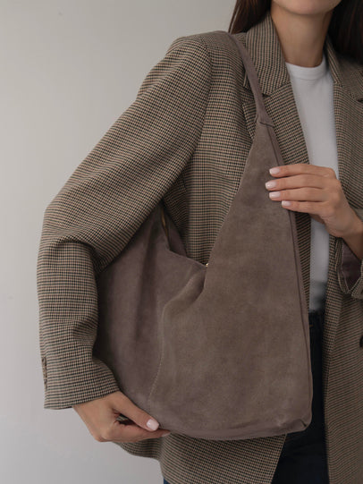 482 - Ženska Torba Od Prave Brušene Kože