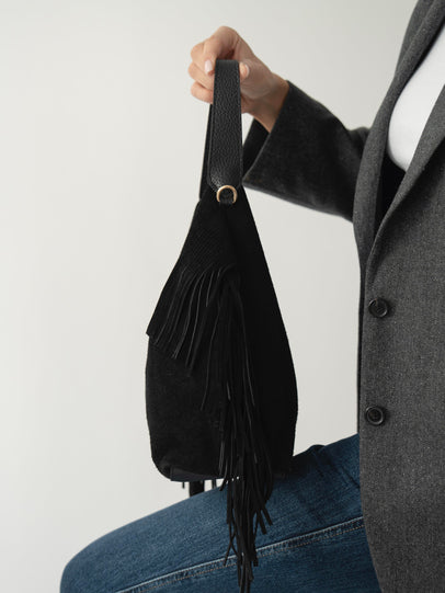 487 - Ženska Torba Od Prave Brušene Kože