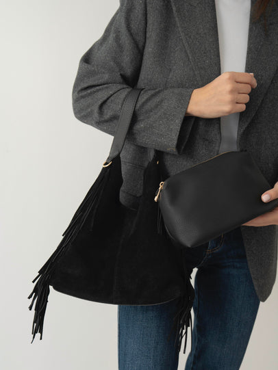 487 - Ženska Torba Od Prave Brušene Kože