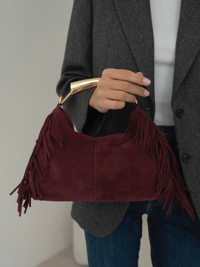 488 - Ženska Torba Od Prave Brušene Kože