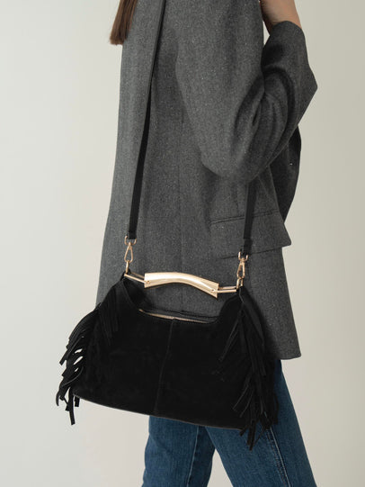 488 - Ženska Torba Od Prave Brušene Kože