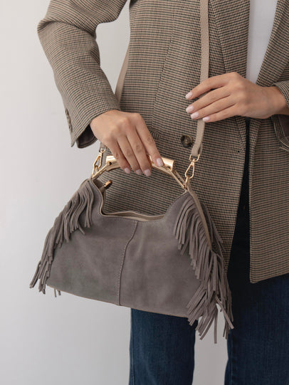 488 - Ženska Torba Od Prave Brušene Kože