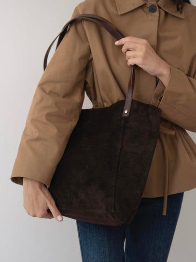 6026 - Ženska Torba Od Prave Brušene Kože