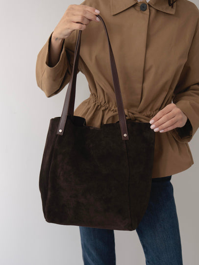 6026 - Ženska Torba Od Prave Brušene Kože