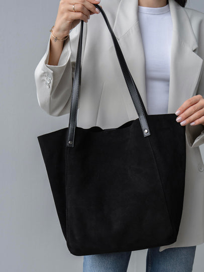 6026 - Ženska Torba Od Prave Brušene Kože