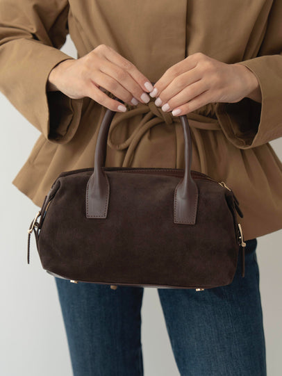 467- Ženska Torba Od Prave Brušene Kože