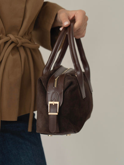 467- Ženska Torba Od Prave Brušene Kože