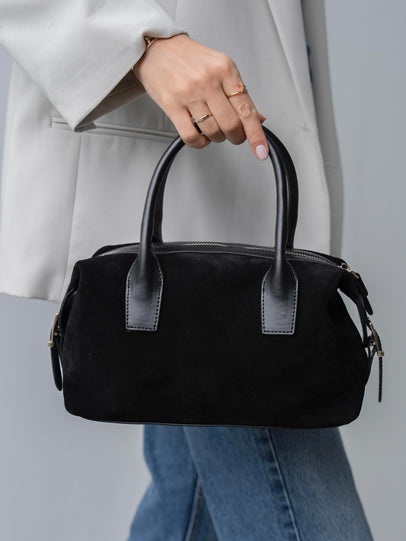 467- Ženska Torba Od Prave Brušene Kože