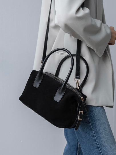 467- Ženska Torba Od Prave Brušene Kože